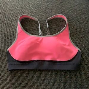 Small pink sports bra